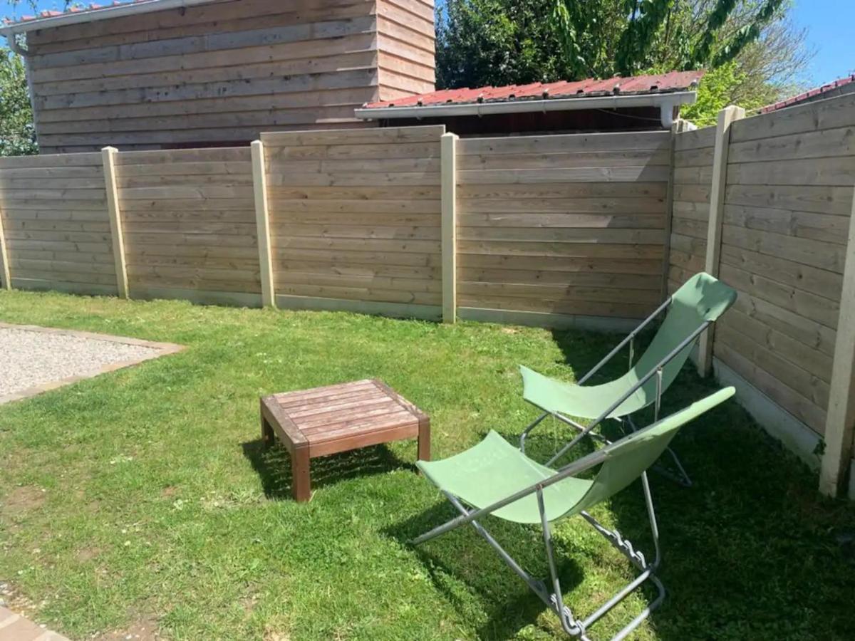 Studio Vargas Avec Jardin - Omaha Beach Colleville-sur-Mer Exterior foto