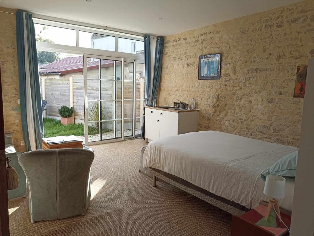 Studio Vargas Avec Jardin - Omaha Beach Colleville-sur-Mer Exterior foto