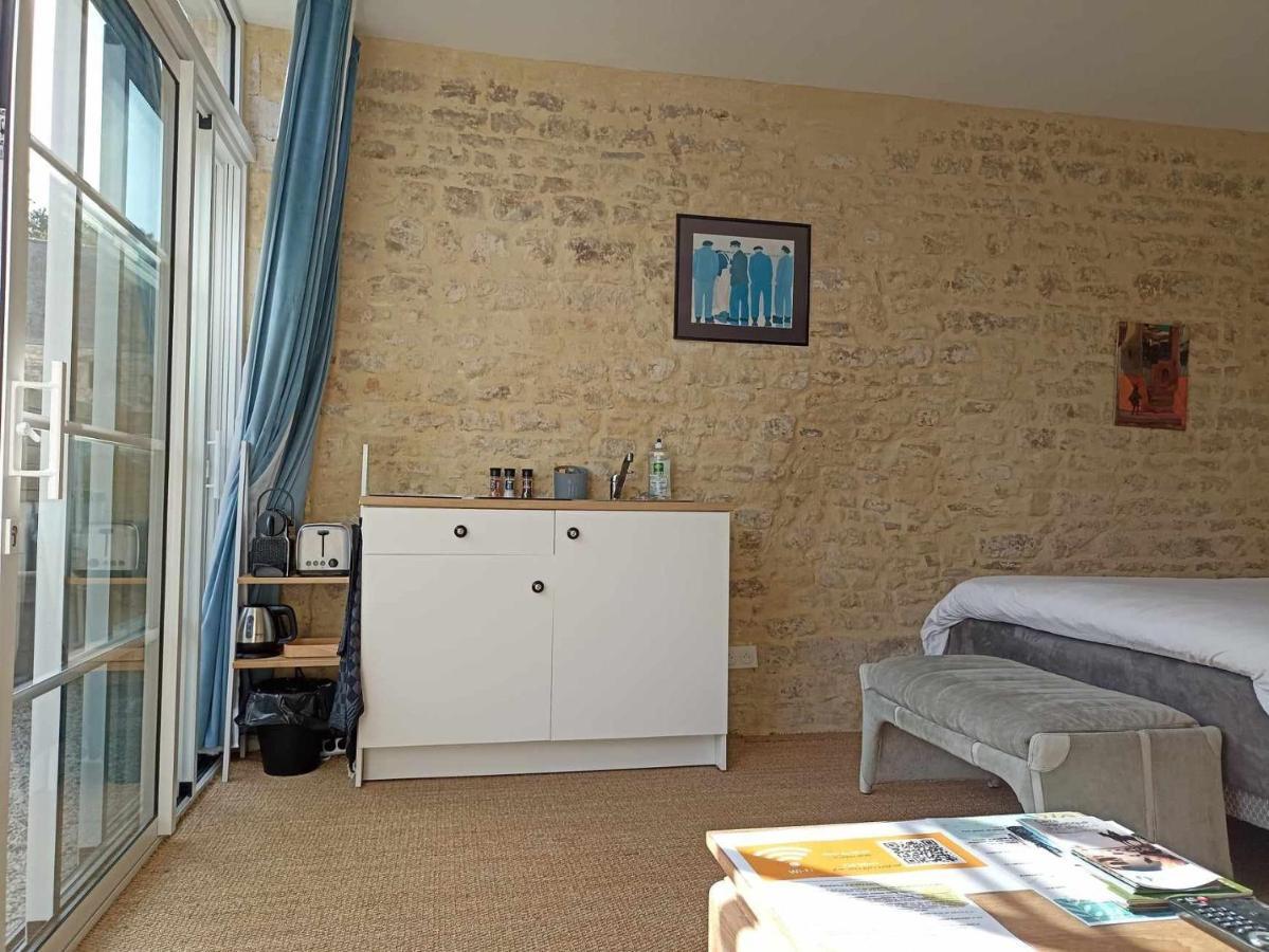 Studio Vargas Avec Jardin - Omaha Beach Colleville-sur-Mer Exterior foto